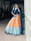 Lnb2024 Zari Weaving Work Lehenga With Blouse Dupatta Wholesalers In Delhi